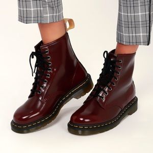 Dr. Martens VEGAN 1460 Burgundy